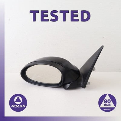 BMW E90 330i 335i Left Side Exterior Door Mirror Black OEM