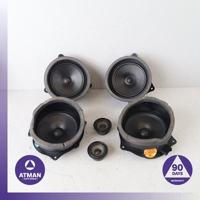 00-06 BMW E53 X5 Interior Audio Speaker Tweeter Loudspeaker Set OEM