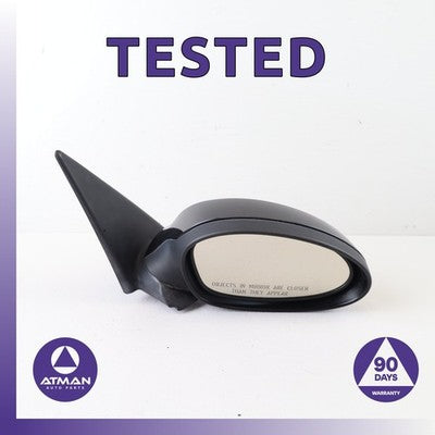 BMW E90 330i 325i Right Side Exterior Door Mirror Black OEM