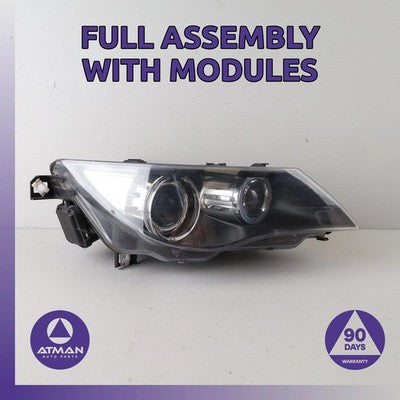 08-10 BMW E64 650i AHL Xenon Adaptive Headlight Head Light Lamp Right OEM 90k