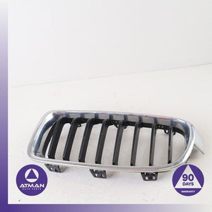 BMW F30 328i 320i Front Left Bumper Grille Chrome OEM