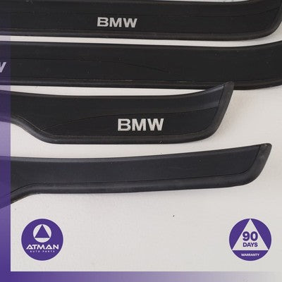 BMW E90 330i 335i Front & Rear Sill Scuff Plate Cover Panel Set OEM