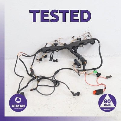 08-10 BMW E60 535i 3.0L I6 N54 Engine Motor Injection Wire Wiring Harness OEM