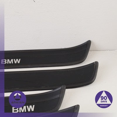 BMW E90 330i 335i Front & Rear Sill Scuff Plate Cover Panel Set OEM