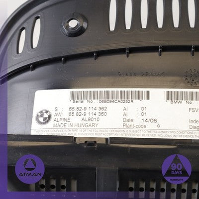BMW E90 330i 535i 545i 550i Information Navigation Screen Monitor Display OEM