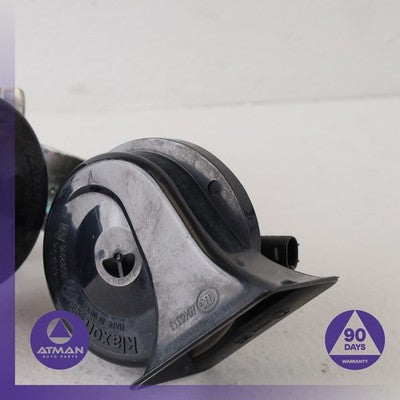 04-10 BMW E64 650i 550i 645Ci M6 High & Low Tone Note Signal Horn Set OEM