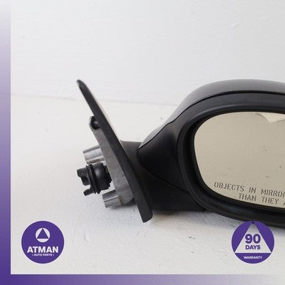BMW E90 335i 325i Right Side Exterior Door Mirror Black OEM