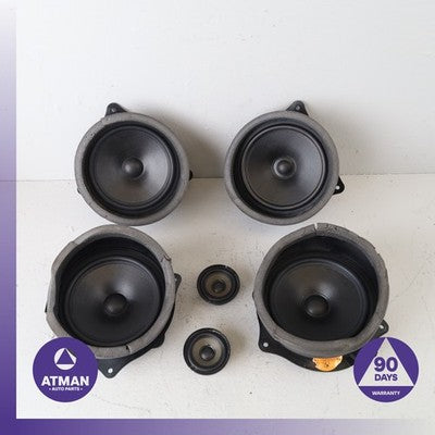 00-06 BMW E53 X5 Interior Audio Speaker Tweeter Loudspeaker Set OEM