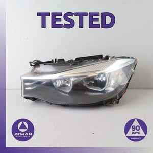 14-16 BMW F34 328i 335i GT Left Headlight Head Light Lamp Halogen 7285693 OEM