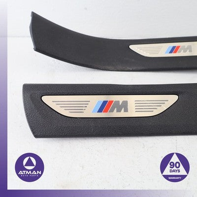 15-19 BMW F16 X6 Rear Right & Left Door Step Entry Sill Panel Set OEM