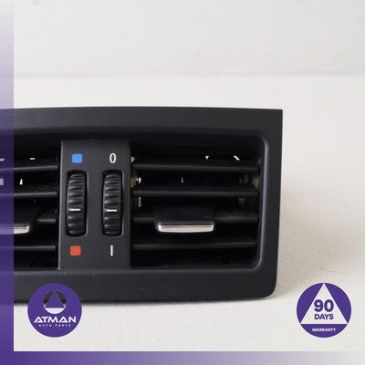 BMW E90 330i 335i Rear Center Console A/C Dual Air Vent Grille OEM