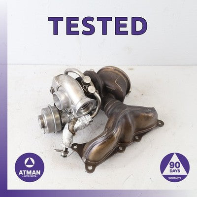 07-13 BMW E90 335i N54B30 3.0L Front Turbo Turbocharger 7649289 OEM