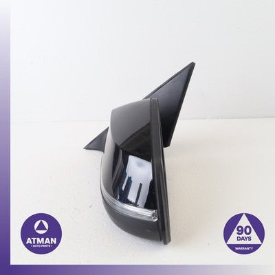14-16 BMW F10 528i 535i 550i Left Side Rear View Door Mirror Black OEM