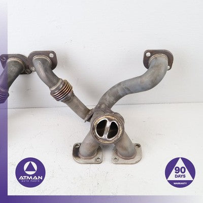 BMW F06 M6 4.4L V8 S63 Left & Right Engine Exhaust Manifold Set OEM