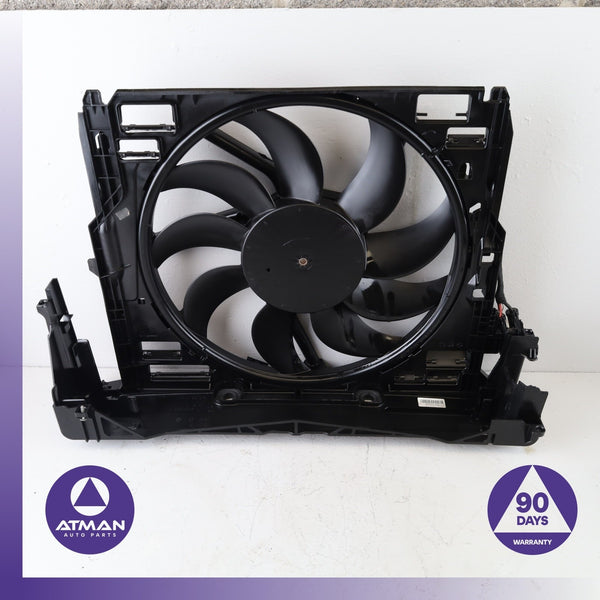 12-19 BMW F06 M6 M5 4.4L S63 Engine Radiator Cooling Fan Motor 7602181 OEM 45k