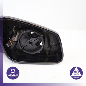 2010 BMW E64 650i Right Passenger Side Rear View Door Mirror White OEM — photo 2