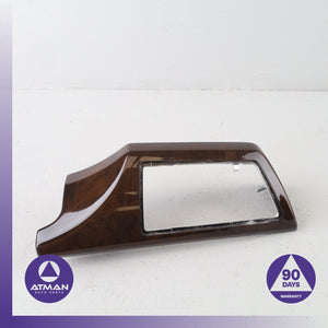 BMW E66 750i 750i Left Dashboard Cover Panel Trim Wood OEM