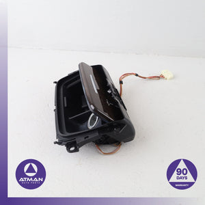 06-12 BMW E90 328i 335i 323i Front Center Console Ashtray Storage Trim Wood OEM