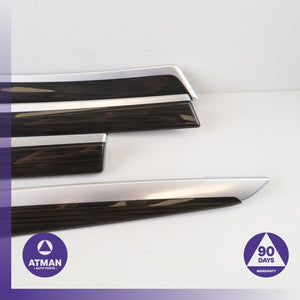 11-16 BMW F10 528i 535i 550i Front Right Door Trim Panel Wood Set OEM — photo 5