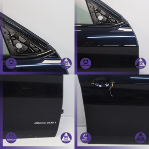 15-19 BMW F16 X6 Front Right Side Door Shell Panel Black 41517386742 OEM