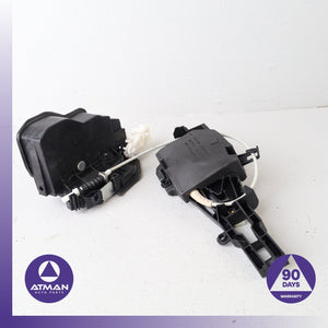 07-13 BMW F25 X5 X3 Front Left Driver Door Lock Latch Actuator w/Bracket OEM — photo 4