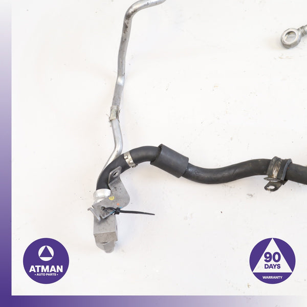 BMW E70 X5 N55 3.0L Power Steering Oil Cooler Line OEM