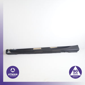 12-18 BMW F30 320i 335i Left Driver Side Rocker Panel Side Skirt Black OEM
