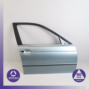 99-05 BMW E46 325i 323i 330i Front Right Side Door Shell Panel Gray OEM