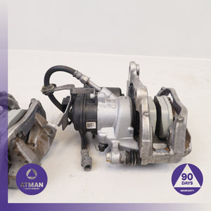 17-24 BMW G30 530e X3 Rear Left & Right Side Brake Caliper Set w/ Actuator OEM