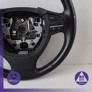 09-17 BMW F02 750Li 535i Leather Multifunction Steering Wheel 32336790886 OEM — photo 3