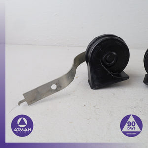 BMW E70 X5 X5M High & Low Tone Note Signal Horn Set OEM