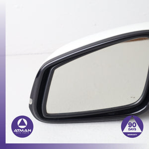 13-15 BMW E84 X1 Left Driver Side Rear View Door Mirror Black OEM