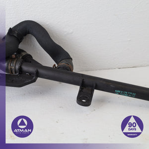 09-13 BMW F10 550i 750i Radiator Water Hose Return Pipe Set 17127575453 OEM — photo 4