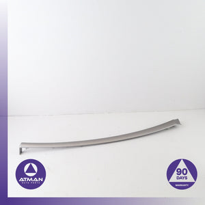 BMW E66 750i Front Right Door Panel Trim Molding Gray OEM