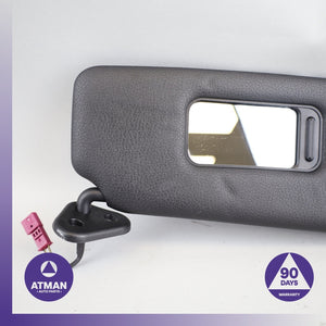 BMW F12 650i 640i Convertible Right Passenger Side Sunvisor Sun Visor Black OEM