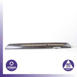 BMW F02 750i 740i Trunk Deck Shelf Cover Panel Molding Wood OEM