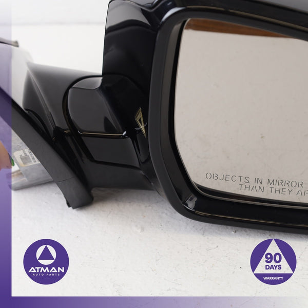 15-19 BMW F16 X6 Shadow Line Right Rear View Door Mirror w/ Camera OEM