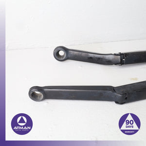 BMW E46 325i 323i 330i Front Windshield Wiper Washer Arm Set OEM — photo 5