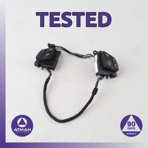 BMW E90 328i 335i Steering Wheel Multifunction Control Switch Set 9125343 OEM