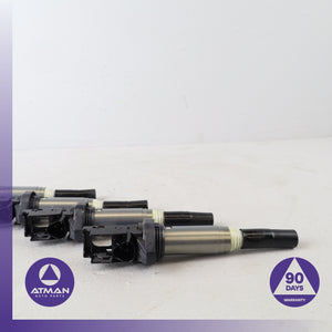 BMW F34 328i GT Engine Motor Ignition Coil Set of 4 12138616153 OEM
