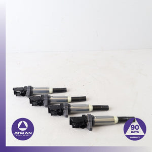 BMW F34 328i GT Engine Motor Ignition Coil Set of 4 12138616153 OEM
