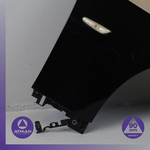 07-13 BMW E92 328i 335i Right Passenger Side Fender Wing Panel Black OEM