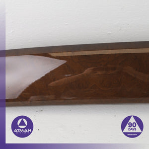 BMW E66 750i 750i Right Dashboard Cover Panel Trim Wood OEM