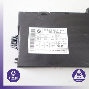 07-13 BMW E63 650i X5 Anti Theft Locking Control Module Unit Computer CAS OEM — photo 2