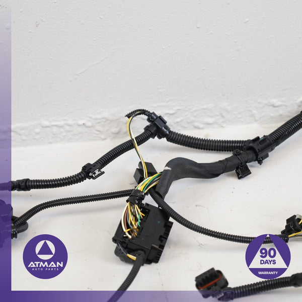 12-16 BMW F30 328i N20 RWD Engine Transmission Wire Harness Set 7634056 OEM