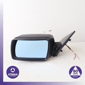 00-06 BMW E53 X5 Left Driver Side Rear View Door Mirror Black OEM