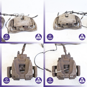 09-17 BMW F07 535i 550i GT 740i 750i Front & Rear Brake Caliper Calipers Set OEM