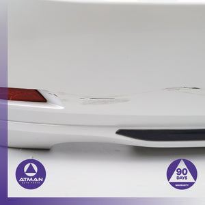 12-15 BMW F30 328i Sport Line Rear Bumper Cover Panel White 7312731 OEM