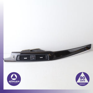 11-13 BMW F10 550i 528i Dash Dashboard Switch AC Air Vent Grille Panel Wood OEM