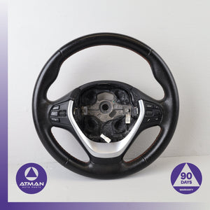 12-18 BMW F30 F34 F32 328i 428i Gran Coupe Sport Steering Wheel Black OEM